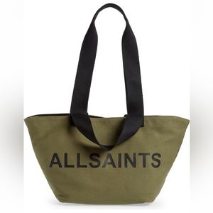 All Saints canvas tote